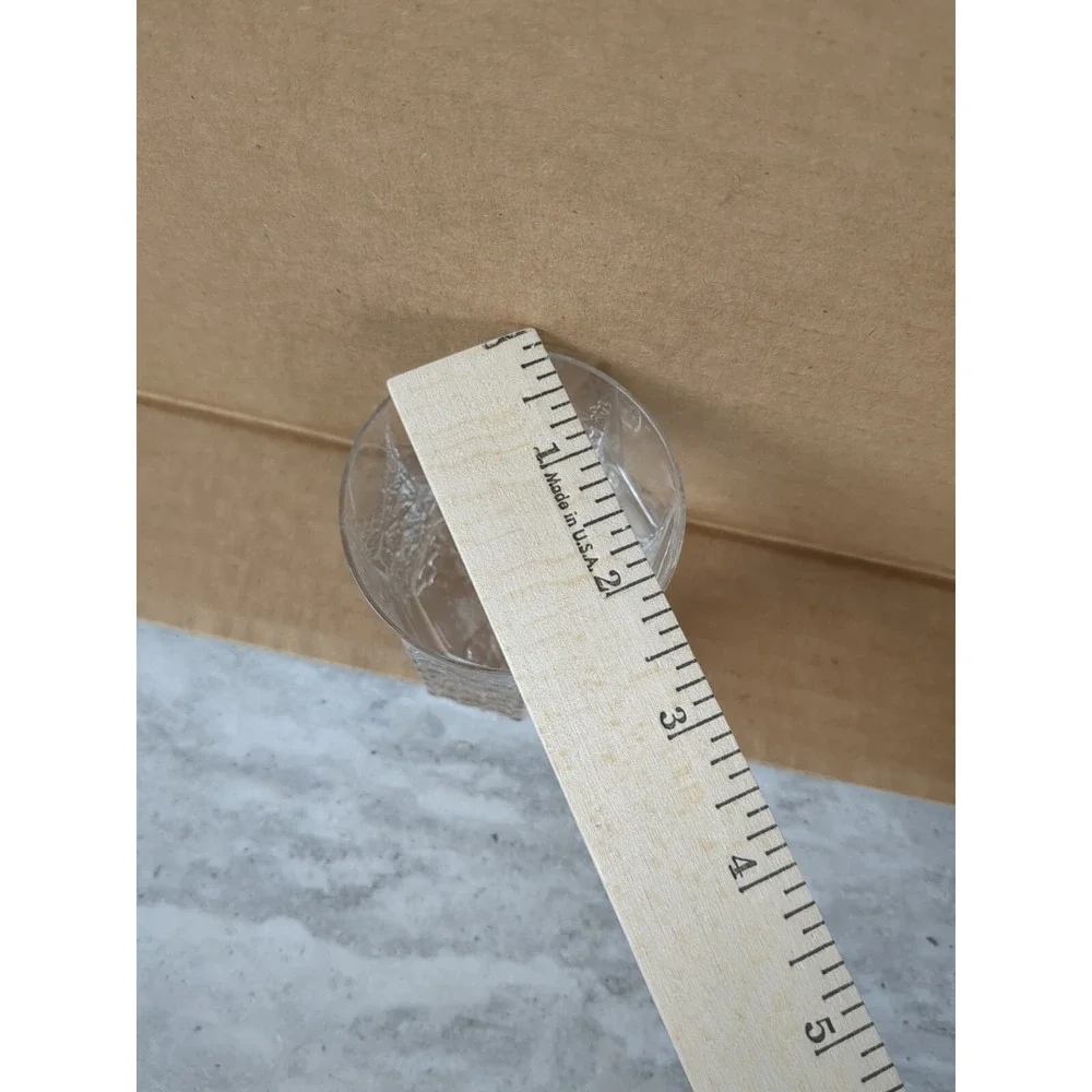 1 Iittala Finland Cordial Glass, Octagon, Textured Sides‎